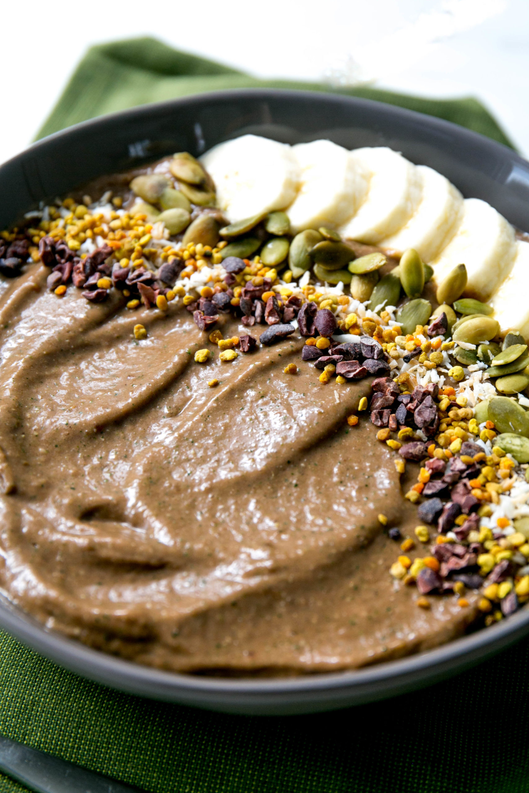 Avocado & Cacao Smoothie Bowl (no banana! & vegan) – Love, Chef Laura