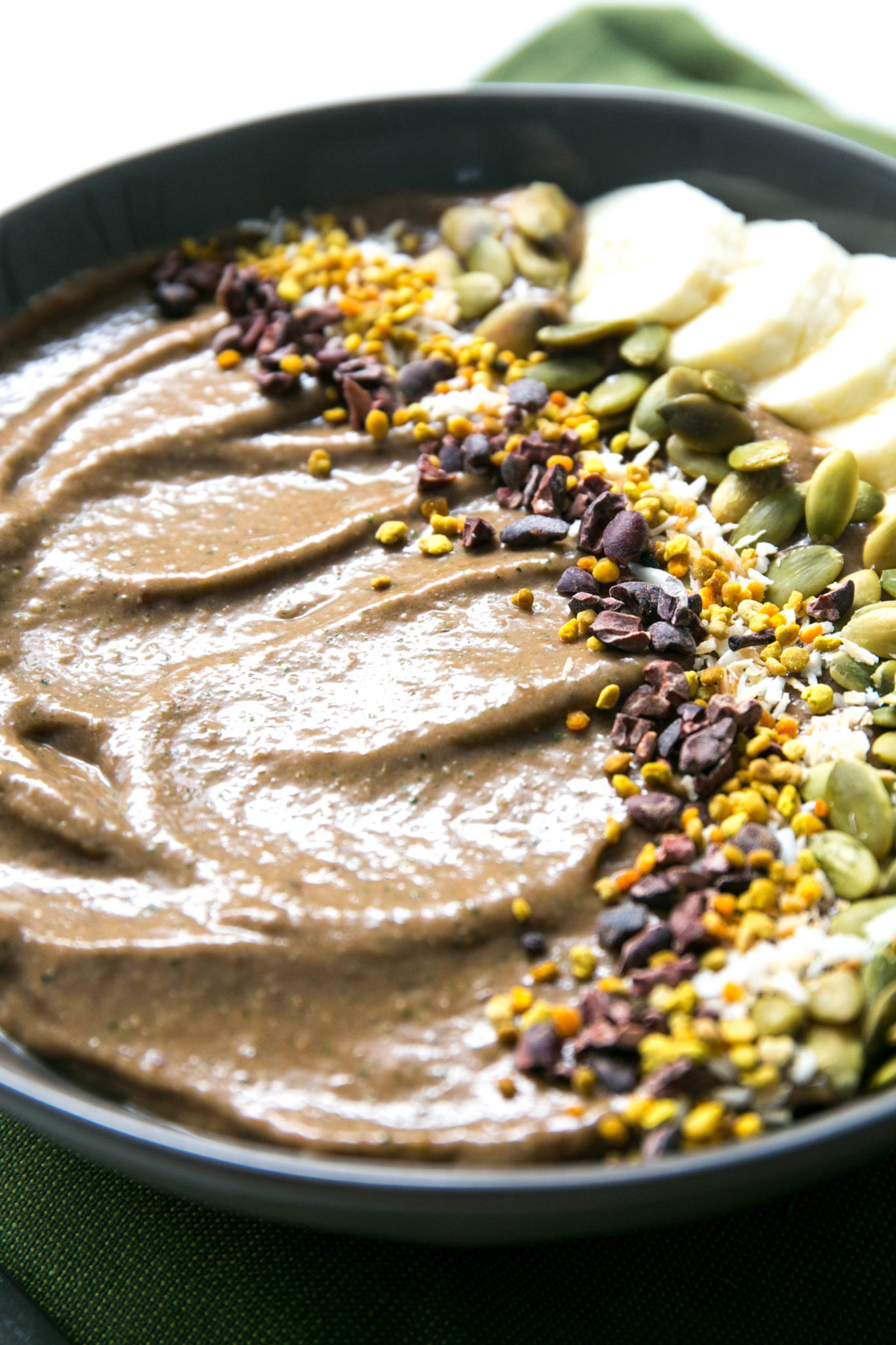 Avocado & Cacao Smoothie Bowl (no banana! & vegan) Love, Chef Laura