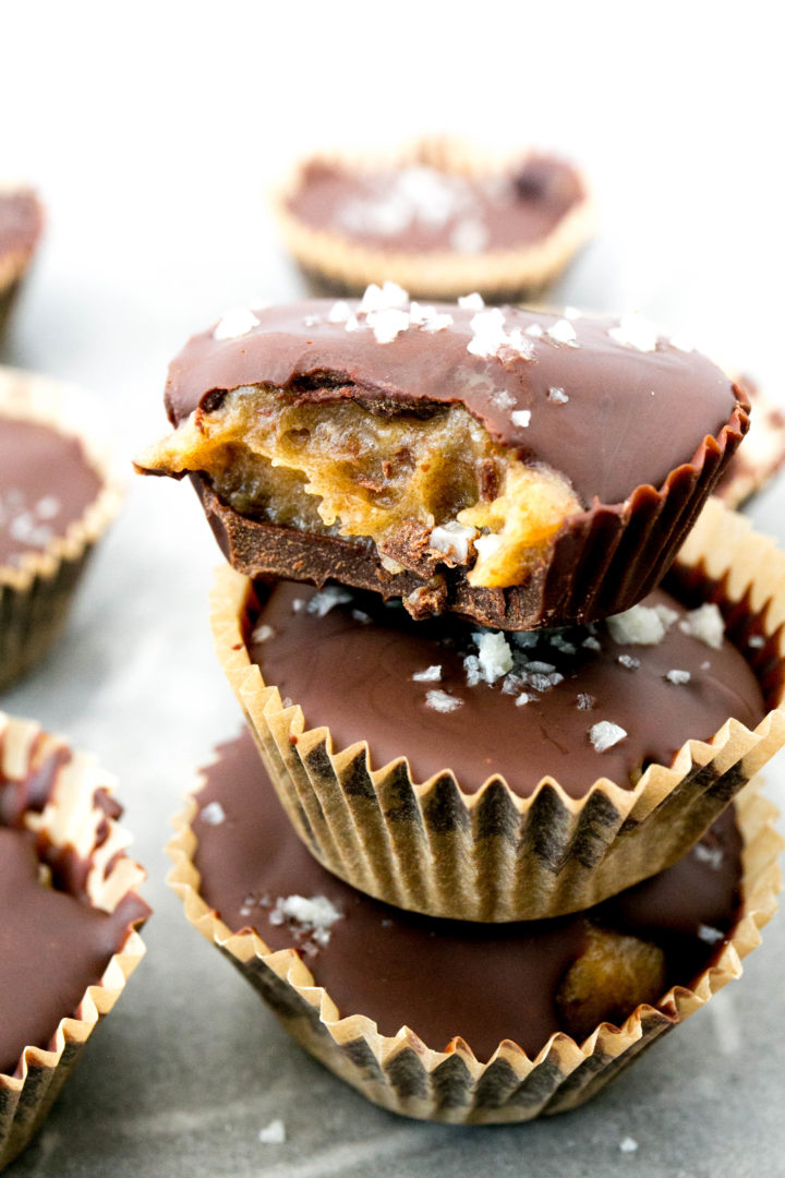 Salted Caramel Cups (vegan & paleo) Love, Chef Laura