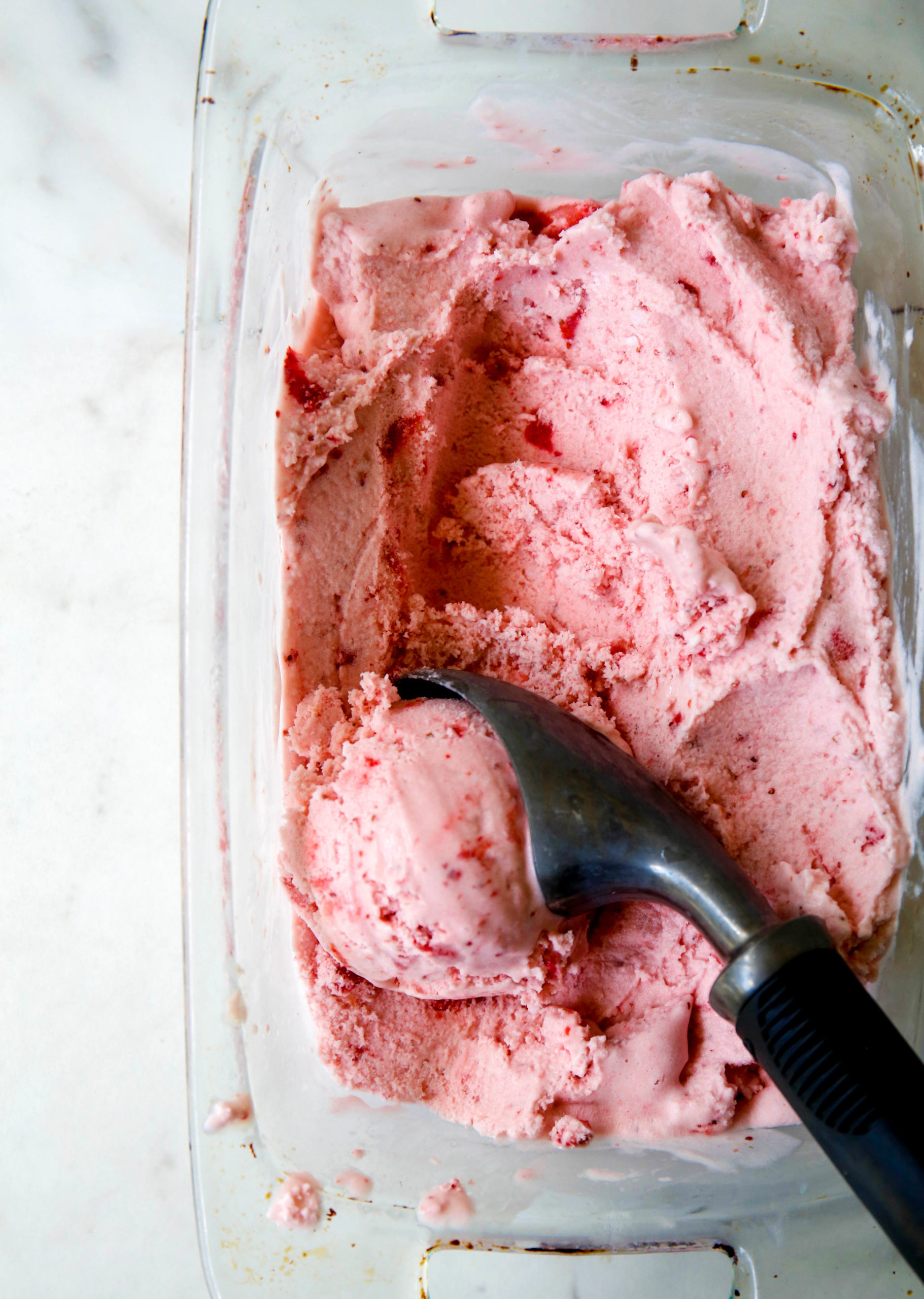 Dairy free strawberry ice cream best sale recipe for ice cream maker