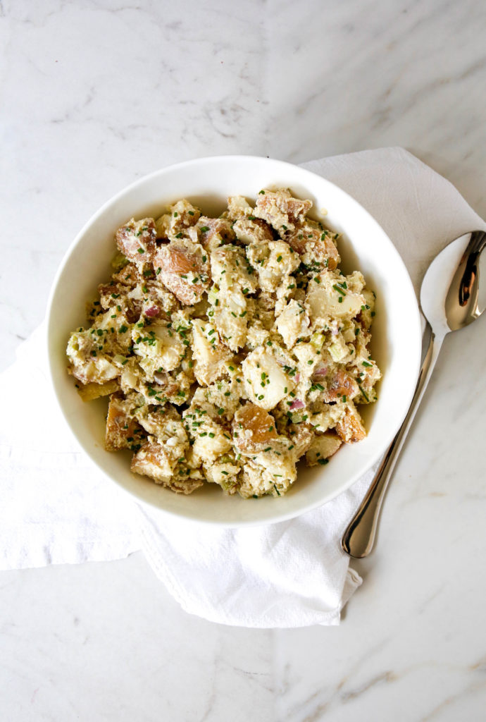 Caesar Potato Salad (no mayo! Vegan & Paleo) – Love, Chef Laura