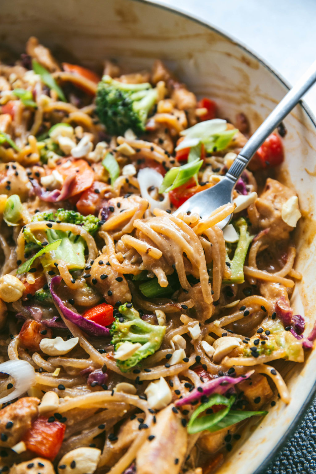 Paleo Chicken Pad Thai (grain-free & vegan option) – Love Chef Laura